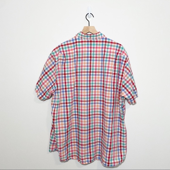 Daniel Cremieux Plaid Short Sleeve Button Down - Picture 6 of 11